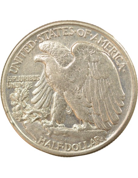 USA Walking Liberty 1/2 Dollar Argent 1945 Philadelphie