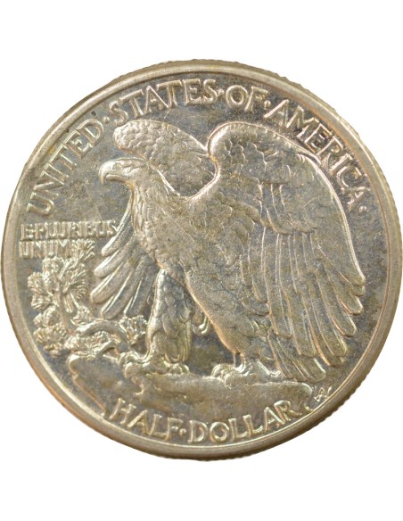 USA Walking Liberty 1/2 Dollar Argent 1942 Philadelphie