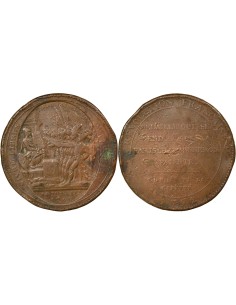 Monneron 5 sols Cuivre 1792 Birmingham