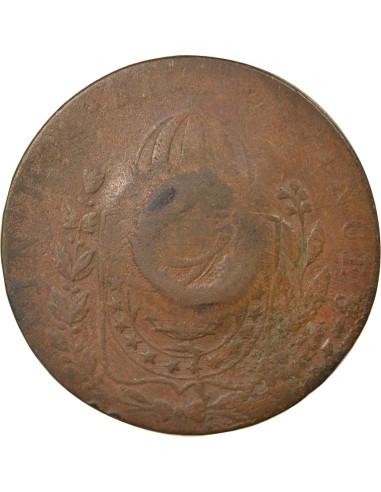 Brésil Pedro II 40 reis Cuivre 1835