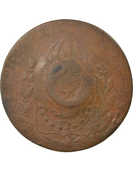 Brésil Pedro II 40 reis Cuivre 1835