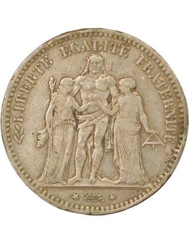 5 francs Argent 1878 K Bordeaux