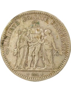 5 francs Argent 1872 A - Paris 2