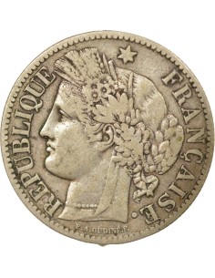 IIIe République 2 francs Argent 1895 A - Paris 2