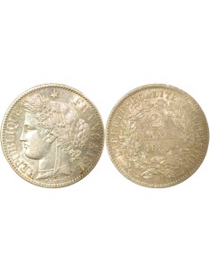 IIIe République 2 francs Argent 1887 A - Paris