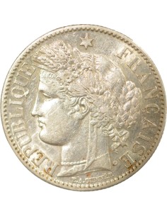 IIIe République 2 francs Argent 1887 A - Paris 2