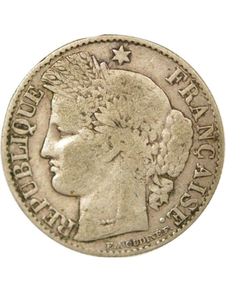 IIIe République 50 centimes Argent 1881 A - Paris