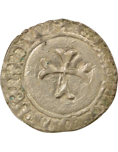 Duché de Bretagne François II de Bretagne A la Targe 1 blanc Billon 1458-1488 9 Rennes