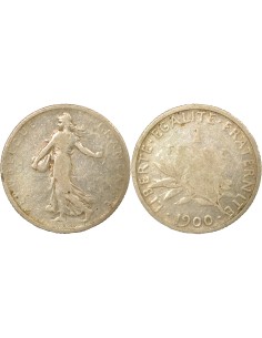 Semeuse 1 franc Argent 1900 A Paris