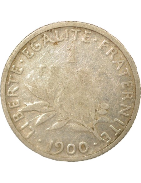 Semeuse 1 franc Argent 1900 A Paris