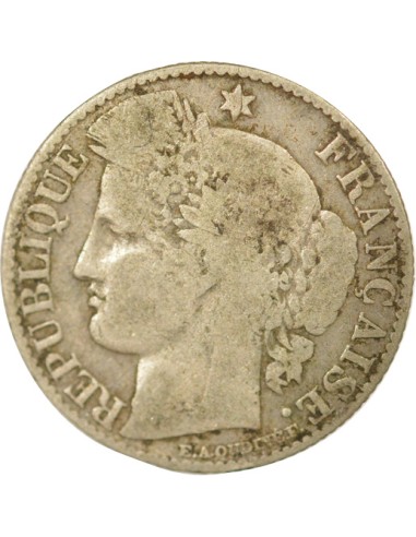 IIIe République 50 centimes Argent 1872 K Bordeaux