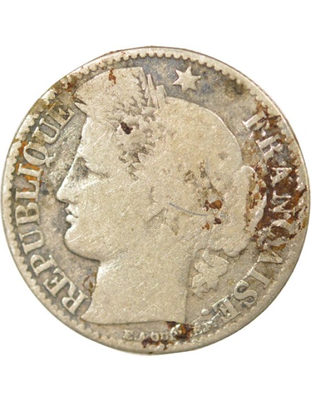 IIIe République 50 centimes Argent 1871 A - Paris