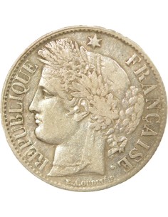 IIIe République 1 franc Argent 1881 A - Paris 2