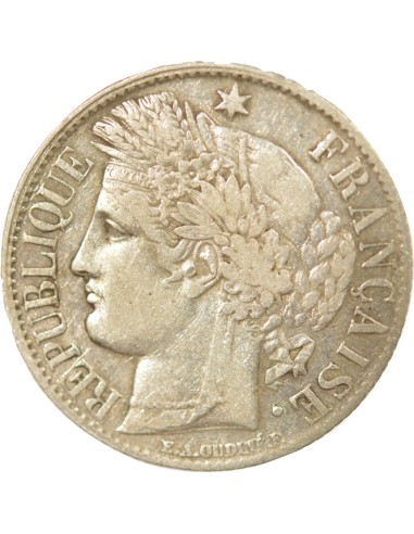 IIIe République 1 franc Argent 1881 A - Paris