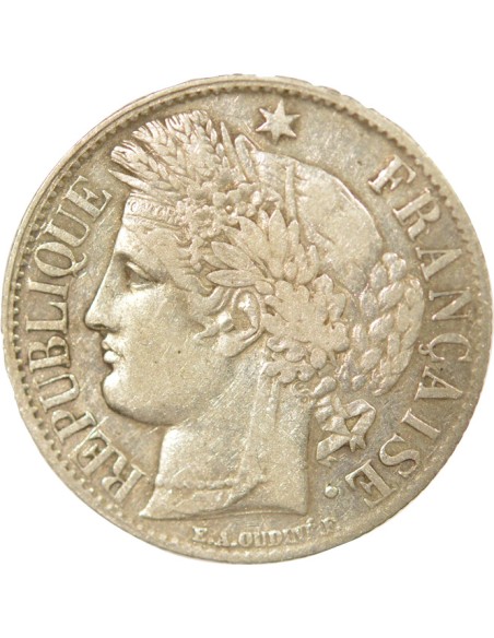IIIe République 1 franc Argent 1881 A - Paris