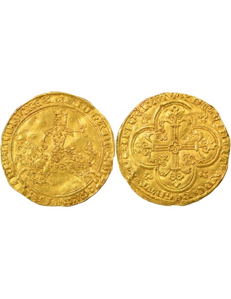 Jean II Le Bon A Cheval 1 franc à cheval Or 1360-1364