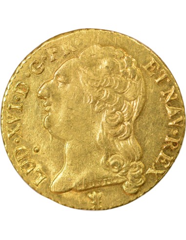 Louis XVI 1 louis d'or Or 1787 I Limoges