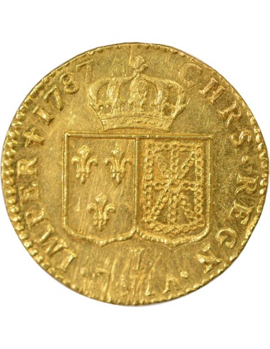 Louis XVI 1 louis d'or Or 1787 I Limoges