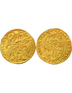 Venise 1 sequin Or 1368-1382 V Venise
