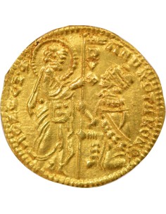 Venise 1 sequin Or 1368-1382 V Venise 2