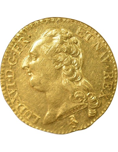 Louis XVI Tête nue 1 louis d'or Or 1785 A - Paris