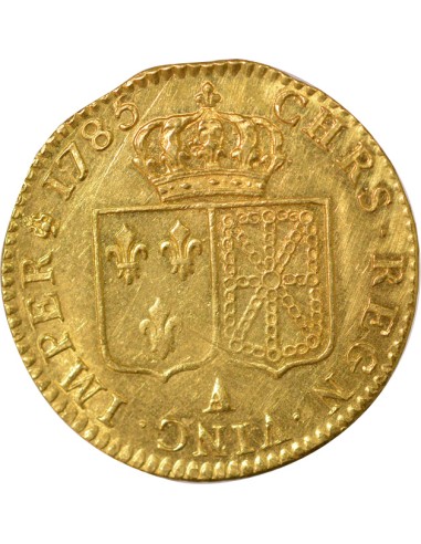 Louis XVI Tête nue 1 louis d'or Or 1785 A - Paris