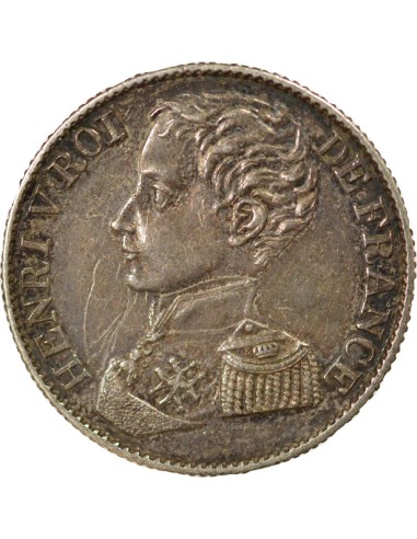 Henri V 1 franc Argent 1831