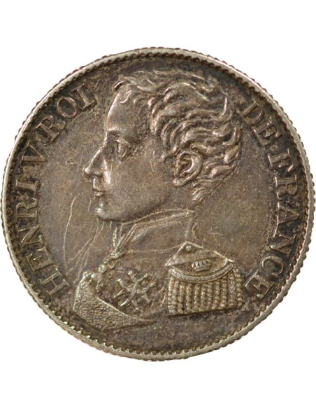 Henri V 1 franc Argent 1831