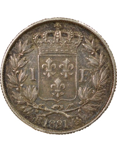 Henri V 1 franc Argent 1831
