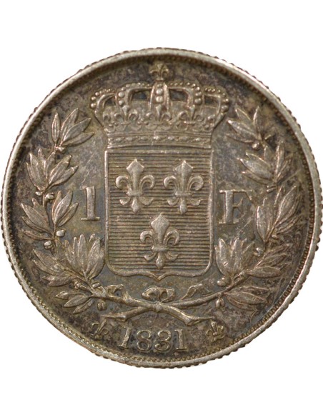 Henri V 1 franc Argent 1831