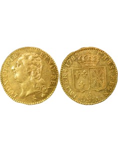 Louis XVI A la Tête nue 1 louis d'or Or 1785 A - Paris