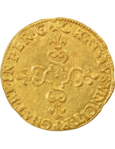 Henri III Au Soleil 1 ecu d'or Or 1578 M Toulouse