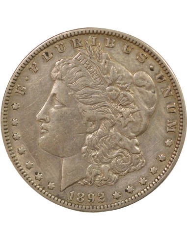 USA Morgan 1 Dollar Argent 1892 O New Orleans