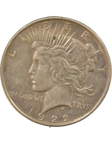 USA Peace Dollar 1 Dollar Argent 1922 Philadelphie