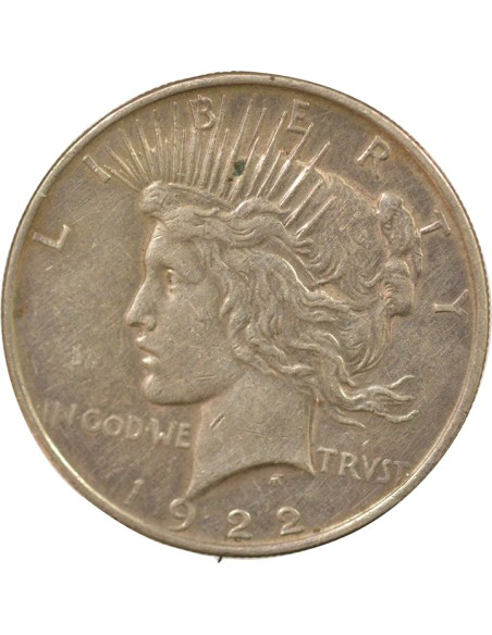 USA Peace Dollar 1 Dollar Argent 1922 Philadelphie