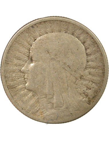 Reine consort de Pologne 2 zlotych Argent 1934 Varsovie