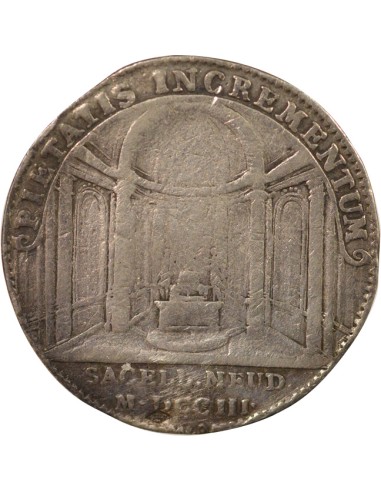 Louis XIV Chapelle de Meudon 1 jeton Argent 1703