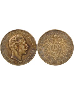 Etats Allemands (Prusse) Guillaume II de Prusse 2 mark Argent 1900 A Berlin
