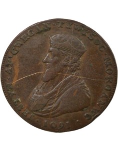 Grande Bretagne Jestyn ap Gwrgan 1/2 penny Cuivre 1795 2