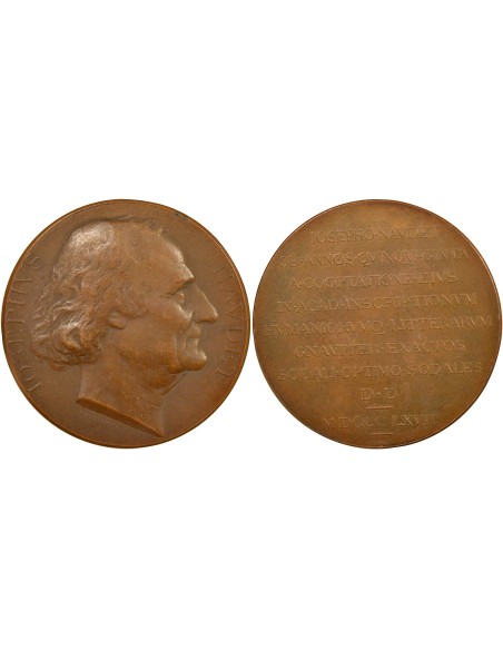 Joseph Naudet Joseph Naudet 1 jeton Cuivre 1867