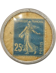 1 25 centimes Aluminium 1920 A Paris 2