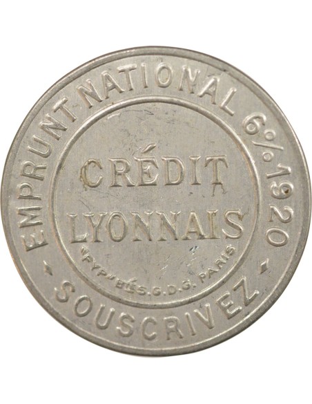 1 25 centimes Aluminium 1920 A Paris