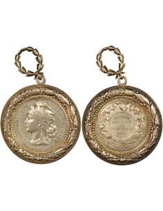 Concours Agricole 1 jeton Argent 1899