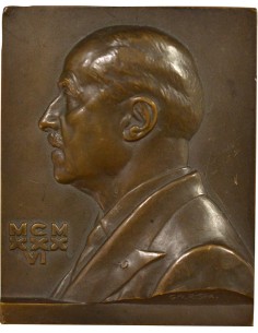 Gaston Milian Hôpital St Louis 1 jeton Bronze 1936 2