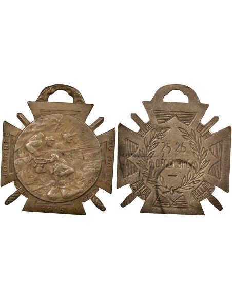 Journée du Poilu 1 jeton Bronze 1915