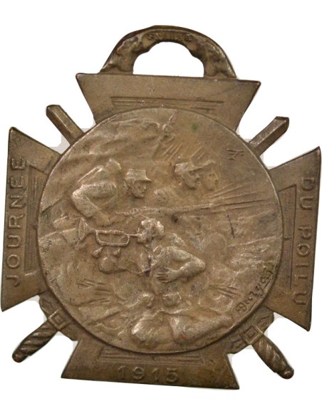 Journée du Poilu 1 jeton Bronze 1915