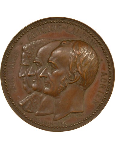 Hommage 1 médaille Cuivre 1853