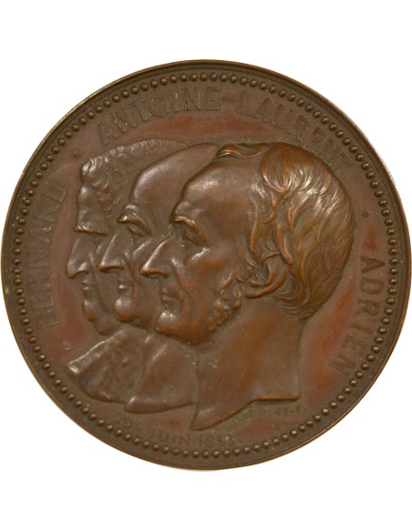Hommage 1 médaille Cuivre 1853