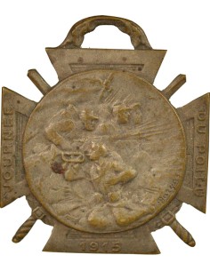 Journée du Poilu 1 jeton Bronze 1915 2