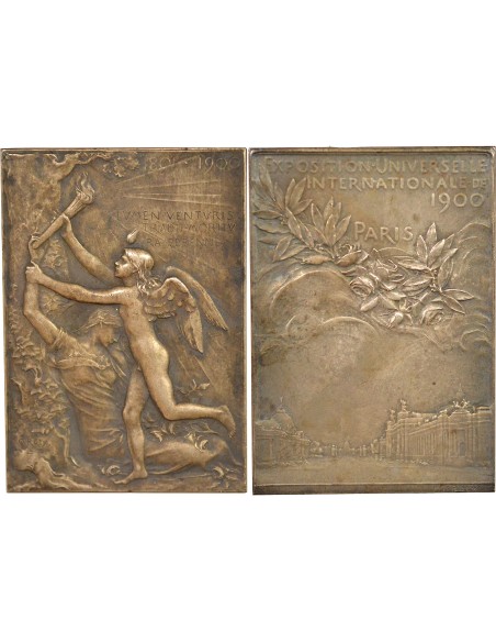 Exposition Universelle Internationale 1 jeton Argent 1900 A - Paris